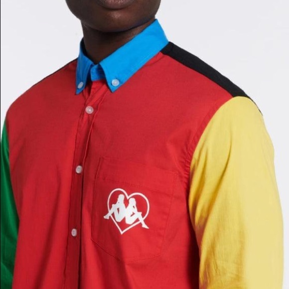 Kappa color block funky shirt - Picture 3 of 11